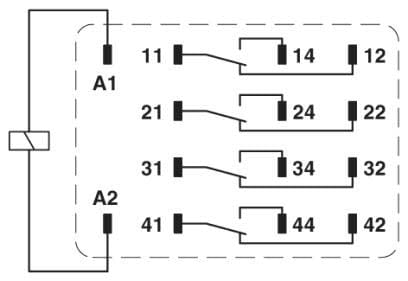 PHOENIX CONTACT PHC2903680 REL-IR4/LDP-110DC/4X21 RELE SINGOLO