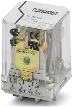 PHOENIX CONTACT PHC2903702 REL-PR3- 24DC/3X21 RELE SINGOLO