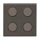 ABB SPA - ABBZ1702AN COVER ANTRACITE MOD. 2IN SR-4-N2 AN