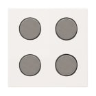 ABB SPA - ABBZ1702BL COVER BIANCA MOD. 2IN SR-4-N2 BL