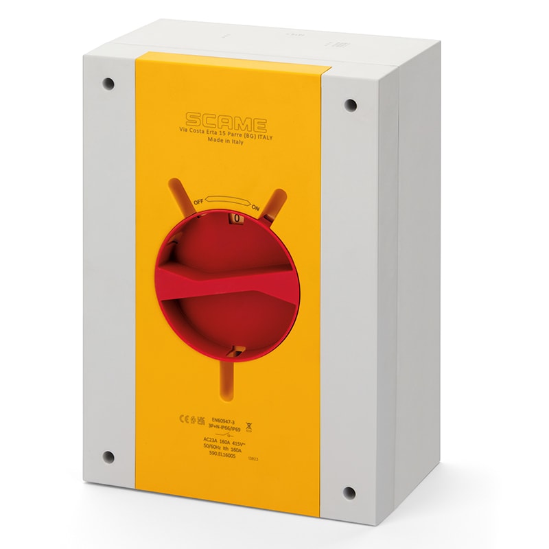 SCAME PARRE SPA SCA590.EL10006 INT. DI MANOVRA/SEZ. 100A 6P IP66/IP69