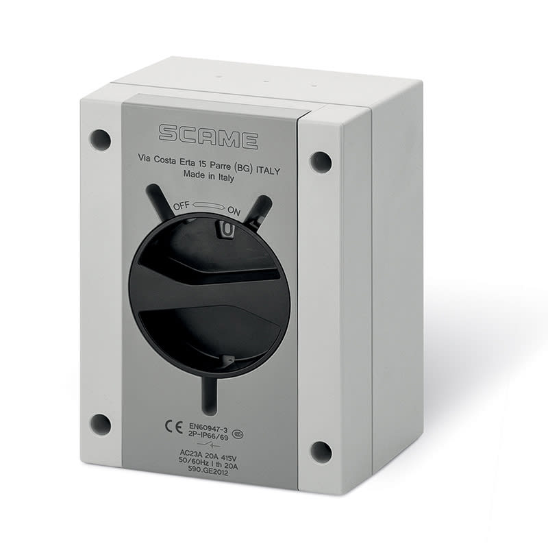 SCAME PARRE SPA - SCA590.GE4012.SN INTERR. DI MANOVRA/SEZIONATORE