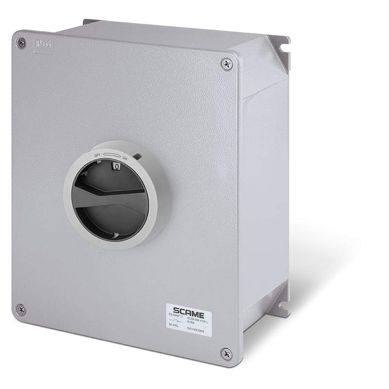 SCAME PARRE SPA - SCA590.HGE10008 INT. DI MANOVRA/SEZ. 100A 8P IP65
