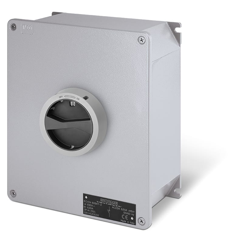 SCAME PARRE SPA - SCA590.HGE4008.W INT. DI MANOVRA/SEZ. 40A 8P IP66