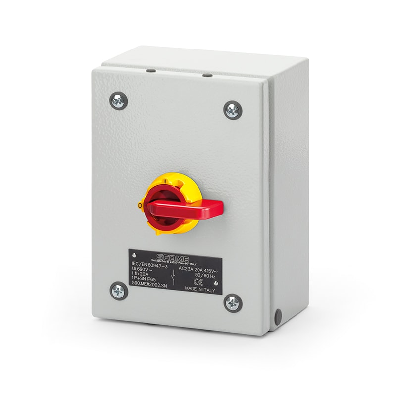 SCAME PARRE SPA - SCA590.MEM2506 INTERR. DI MANOVRA/SEZIONATORE