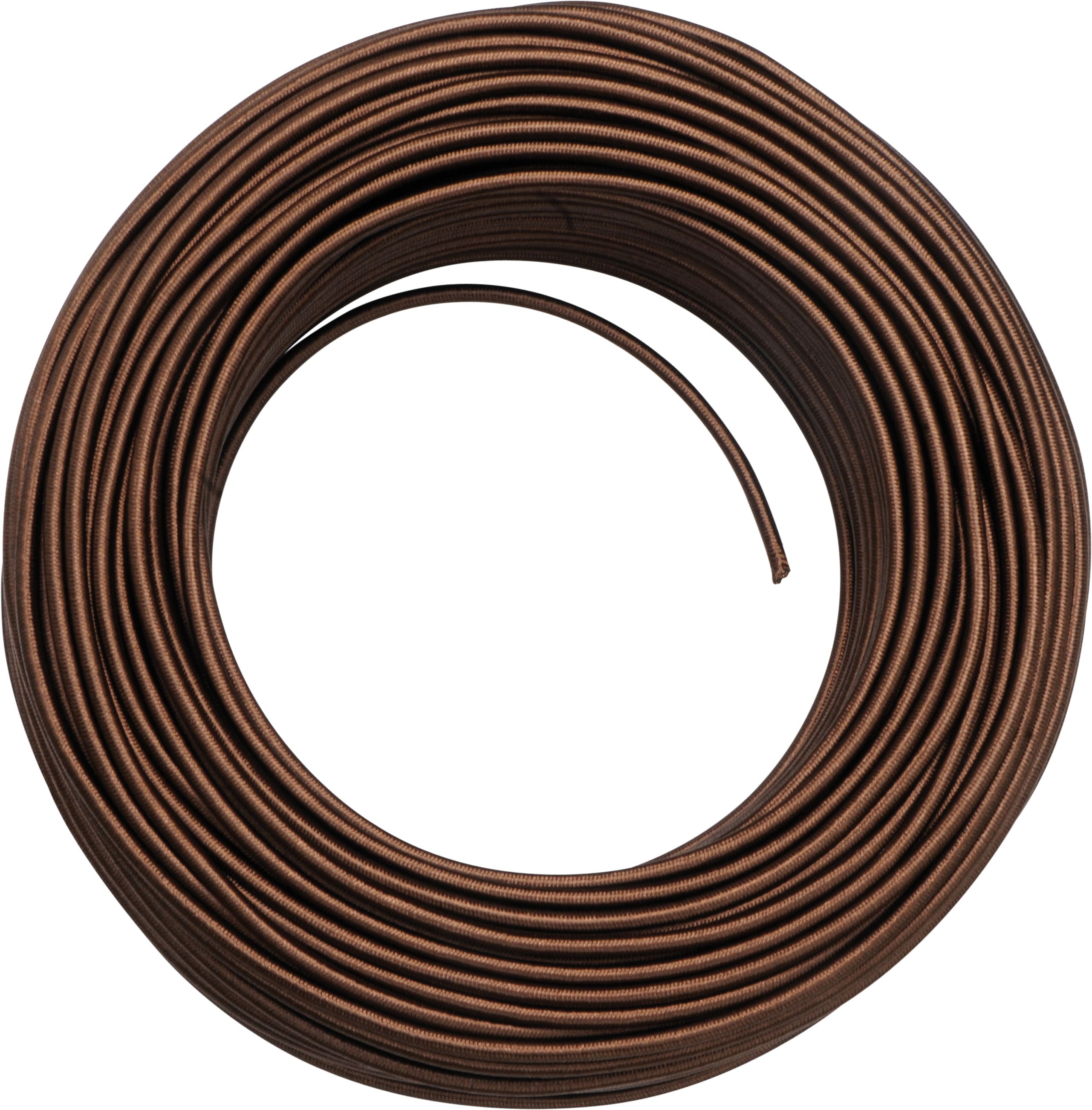 LE PROLUNGHE SAS PRG5923/MR CAVO 3G0.75 H03 CON RIV. TESSILE MARRONE