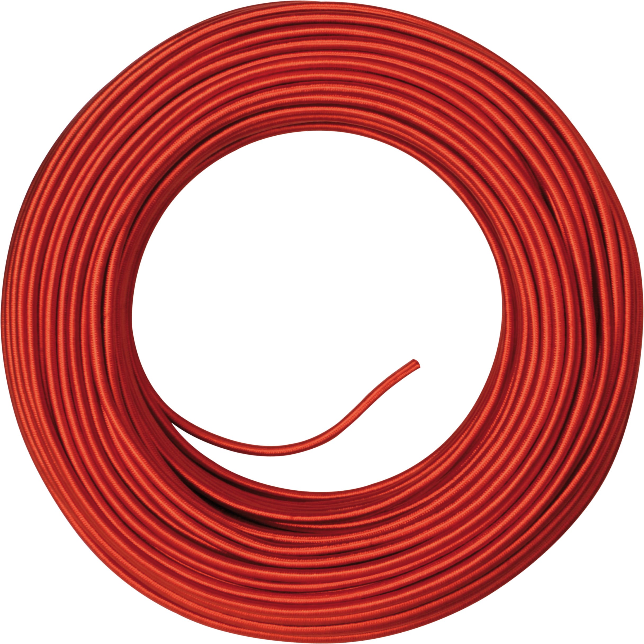 LE PROLUNGHE SAS PRG5923/RO CAVO 3G0.75 H03 CON RIV. TESSILE ROSSO