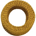 LE PROLUNGHE SAS - PRG5925/OR TRECCIA SETA 2x0.75 ORO MT. 100