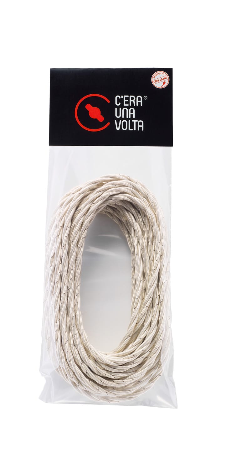 LE PROLUNGHE SAS PRG5927/10-AV TRECCIA SETA 3G0.50 AVORIO MT. 10
