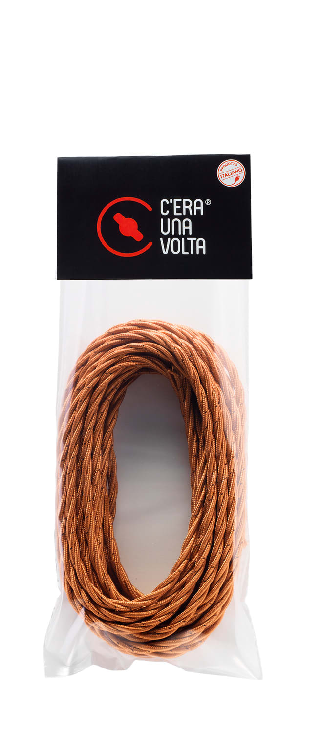 LE PROLUNGHE SAS PRG5927/10-CO TRECCIA SETA 3G0.50 COTTO MT. 10
