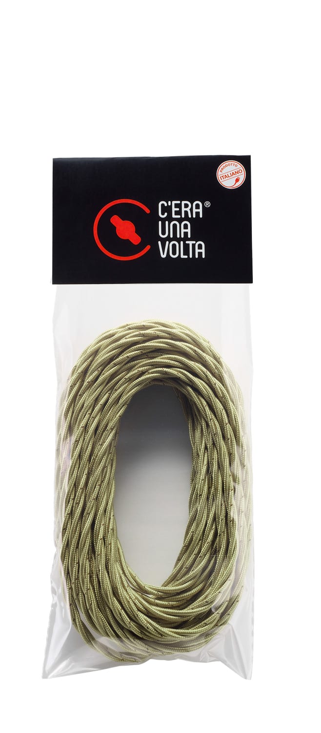 LE PROLUNGHE SAS PRG5927/10-SS TRECCIA SETA 3G0.50 SABBIA MT. 10