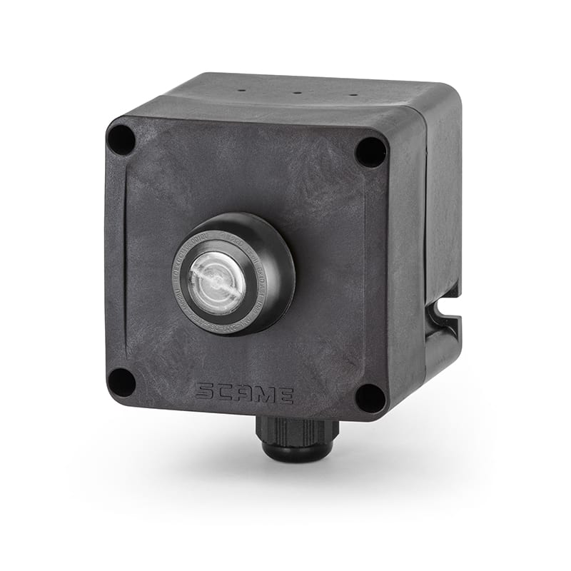 SCAME PARRE SPA - SCA593.111-1PLWC CONTROL STATION EX 95x95x80mm