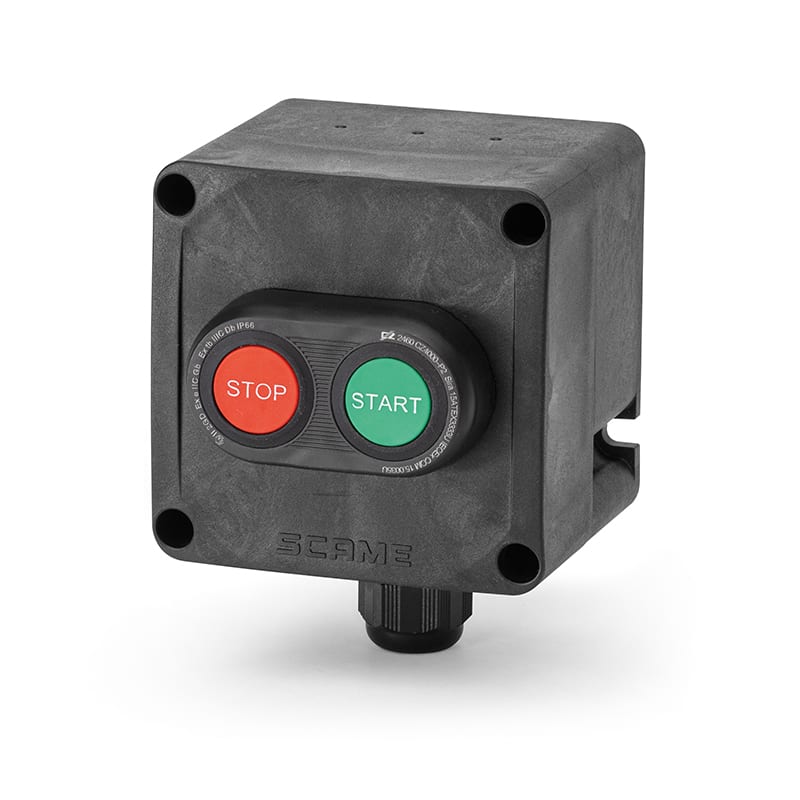 SCAME PARRE SPA SCA593.111-1SS CONTROL STATION EX 95X95X80MM