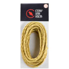 LE PROLUNGHE SAS - PRG5932/10-OR TRECCIA COTONE 3G1 MT. 10 ORO