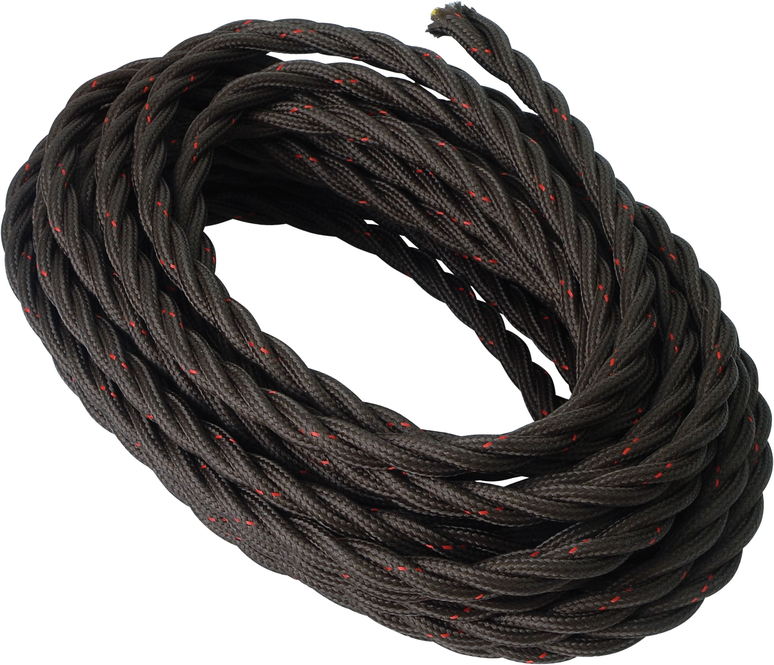 LE PROLUNGHE SAS PRG5932/25-MR TRECCIA COTONE 3G1 MT. 25 MARRONE