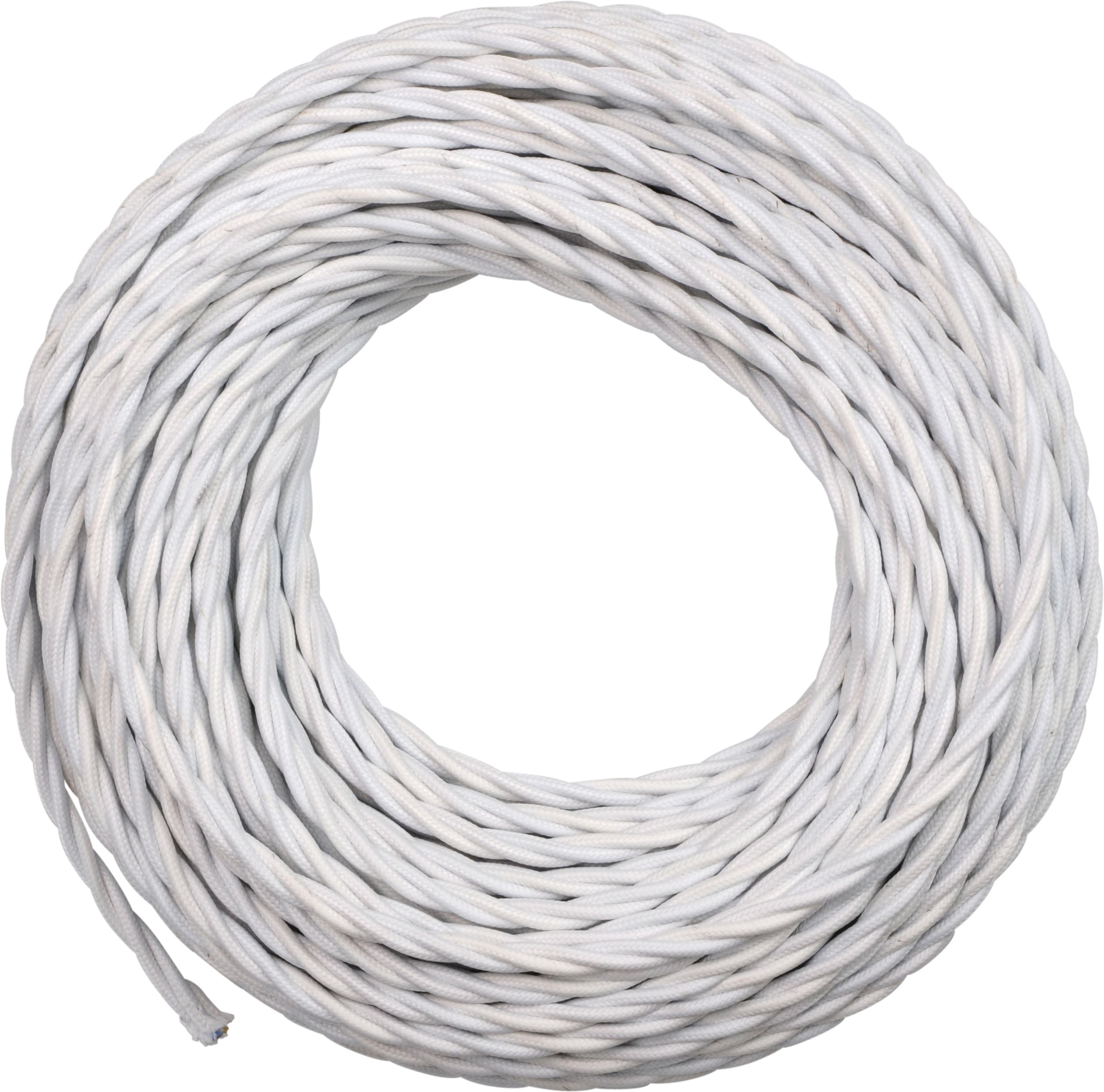 LE PROLUNGHE SAS PRG5932/T-BIANCA TRECCIA COTONE D/RIV 3G1 TUTTA BIANCA