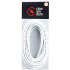 LE PROLUNGHE SAS - PRG5933/10 TRECCIA COTONE 3G1.50 MT. 10 BIANCO