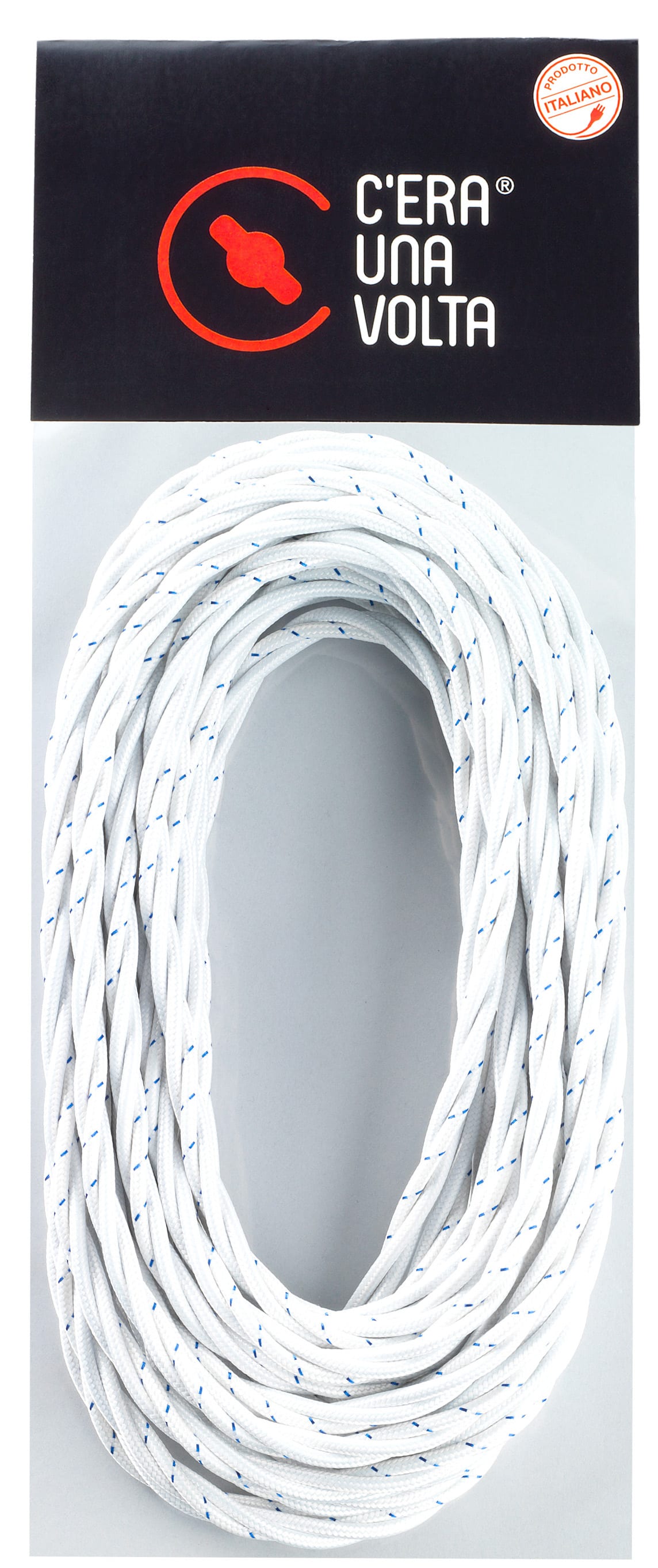 LE PROLUNGHE SAS PRG5933/10 TRECCIA COTONE 3G1.50 MT. 10 BIANCO