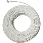 LE PROLUNGHE SAS - PRG5940 TRECCIA COTONE 2x0.75 F.ACCIAIO MT.50 BN