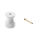 LE PROLUNGHE SAS - PRG5973/C ISOLATORE CON CHIODO OTTONATO