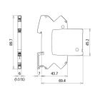 DEHN ITALIA SPA - DEH927210 BLITZDUCTORCONNECT BCO ML2 B 180