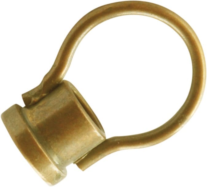 LE PROLUNGHE SAS PRG599/OT GANCIO OTTONATO PER TIGE M10X1