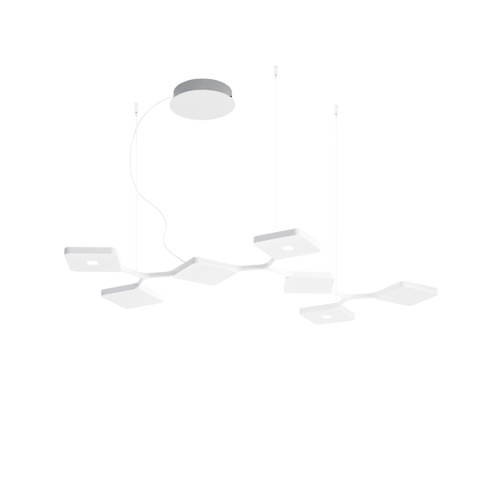 LINEA LIGHT-STILNOVO SNV8526 QUAD BI SOSP.LIN.54W B.CO RAG.PH