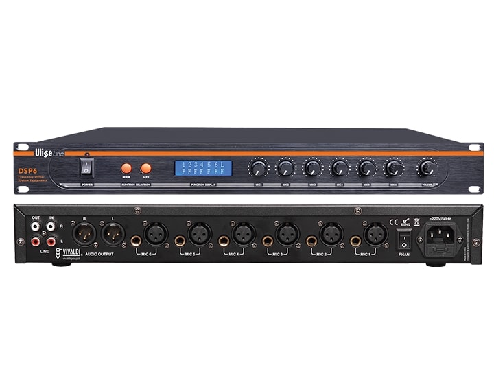 VIVALDI SRL - VILDSP6 VIVALDI ULISSE_ANTILARSEN 6CH AUTO DIGIT