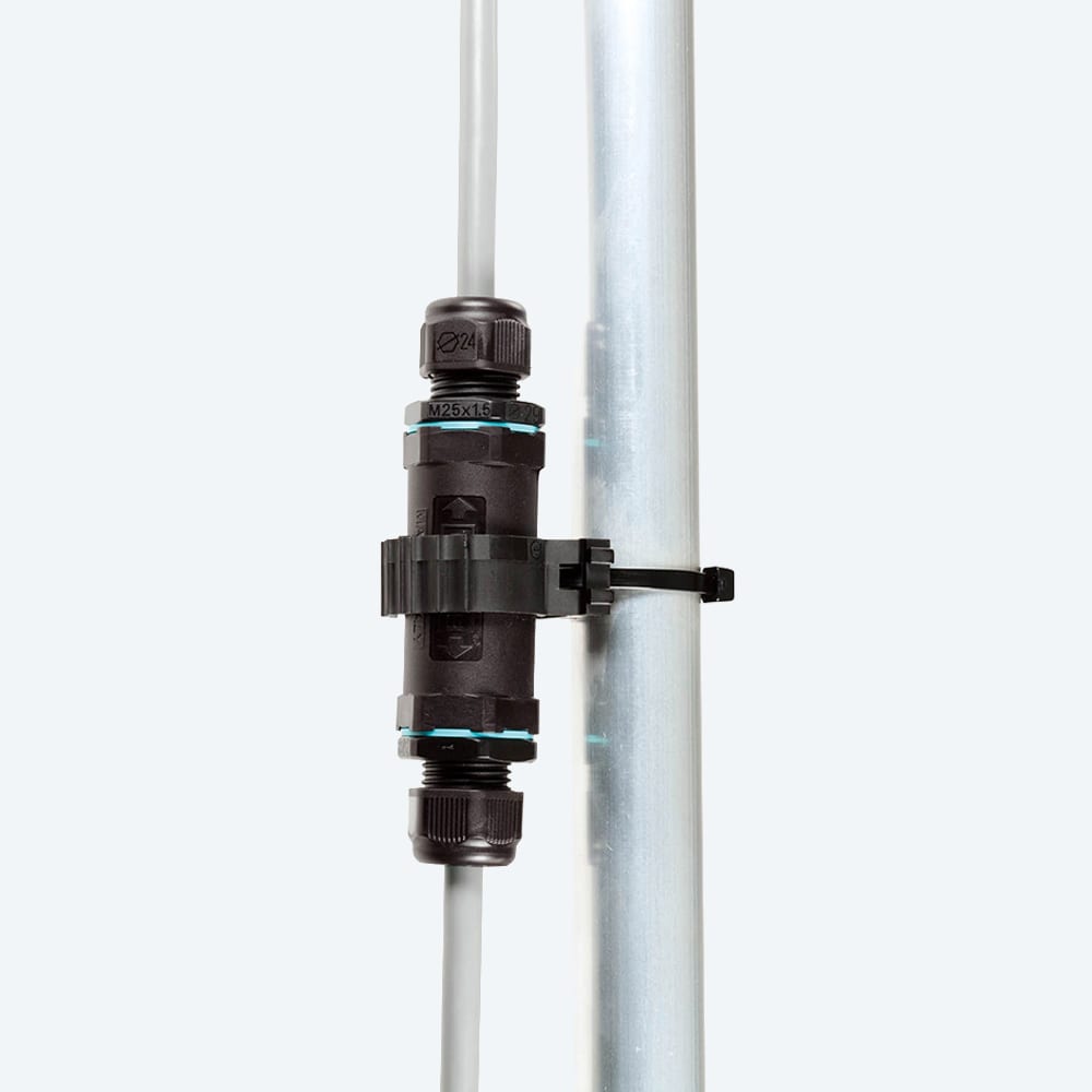 TECHNO SRL TLH6000302CC PANEL MOUNT CLIP/ FASCETTA FISSATUBO