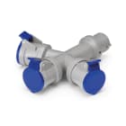 SCAME PARRE SPA SCA600.3005-062 ADATTATORE 3X2P+T 220V 16A IP44