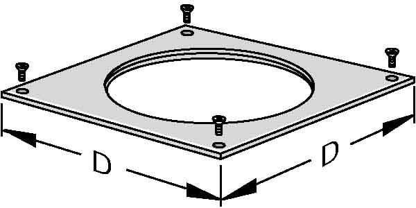 OBO BETTERMANN OBO7400549 DUG 350-3 R9 COPERCHIO MONTAGGIO