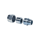 COSMEC - CSM6005.12M RACCORDO 3PZ ACCIAIO ZINC. M.F. ISO7/1