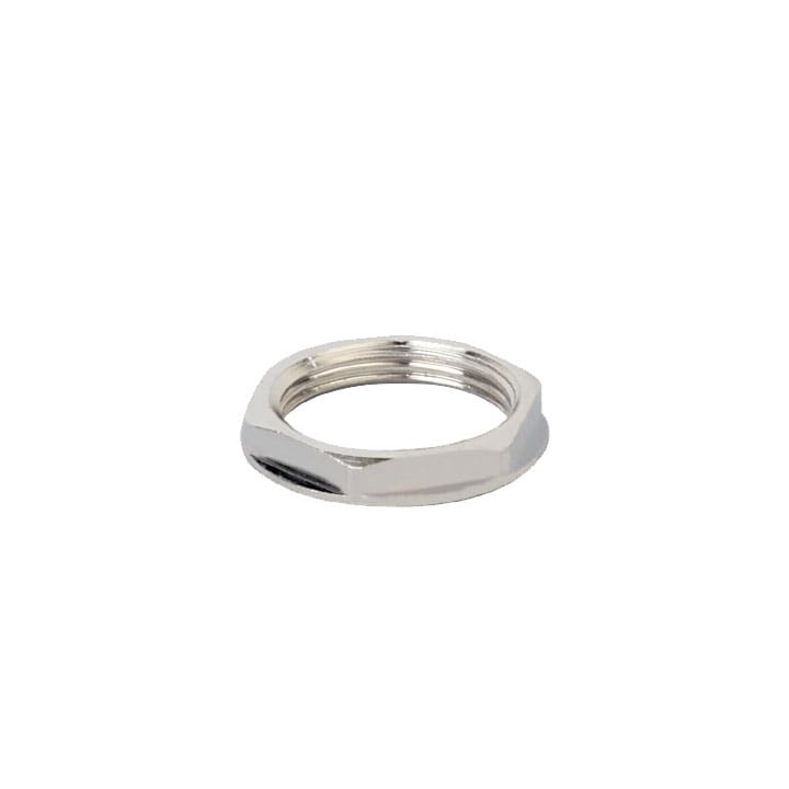 COSMEC - CSM6006-42 Ghiera in ottone nichelato, filettatura PG42 , Tipo B