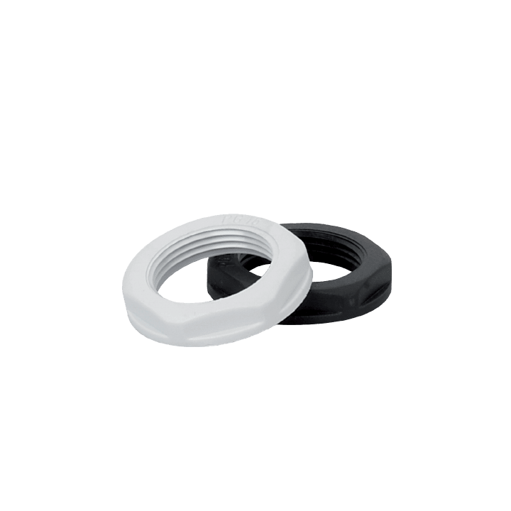 COSMEC - CSM6006N-14B Ghiera in poliammide, filettatura GAS 1/4", grigia