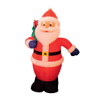 GIOCOPLAST NATALE SP - GCP60108140 BABBO NATALE GONFIABILE CON 2 LUCI