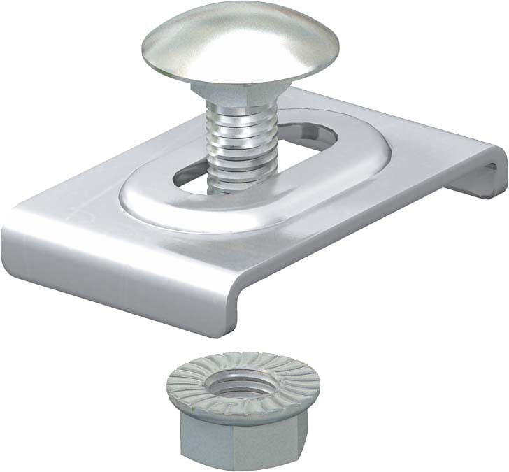 OBO BETTERMANN - OBO6017092 GKT 38 A4 CLIP FISSAGGIO PASS. GRIGLIATA