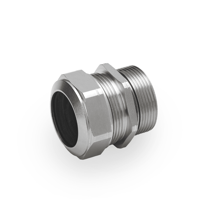 COSMEC - CSM6018X-M631 Pressacavo in acciaio INOX AISI 303, filetto M 63x1,5 mm, serraggio cavo 40-46 mm, IP68