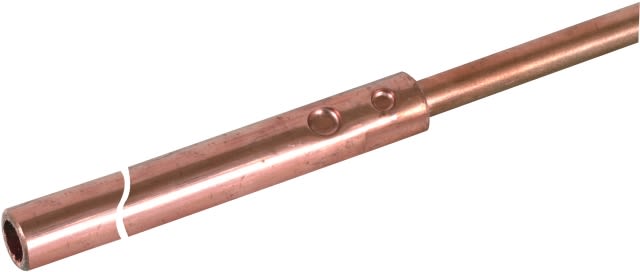 DEHN ITALIA SPA - DEH103417 Asta di captazione tubolare D 16/10mm L 1500mm Cu
