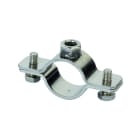 COSMEC - CSM6040-003 Collare fissatubo pesante in acciaio INOX AISI 304, per tubo diam. 86-92 mm /3", filetto M10