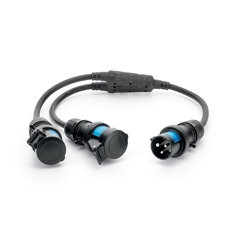 SCAME PARRE SPA - SCA605.1633/CK SDOPPIATORE MOBILE 2P+T 16A IP66/67/69