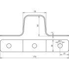DEHN ITALIA SPA DEH374020 DISPOSITIVO DI DILATAZIONE IN AL PT 30X2