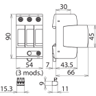 DEHN ITALIA SPA - DEH908306 DEHNGUARD DG MU 3PY 600 3W+G R