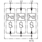 DEHN ITALIA SPA - DEH908350 Limitatore di sovratensione Tipo 2 DEHNguard M