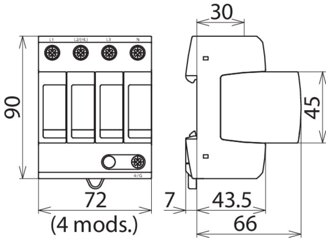 DEHN ITALIA SPA - DEH908344 uberspannungsableiter