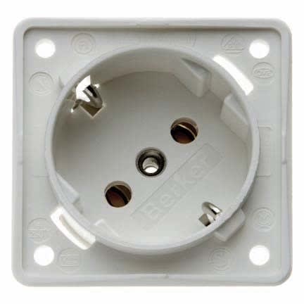 ARTELETA INTERNATION - ART4185.25.22 PRESA SCHUKO 45GRADI BIANCO GHIACCI