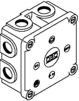 OBO BETTERMANN OBO2002167 B 10 M SCATOLA DI DERIVAZIONE
