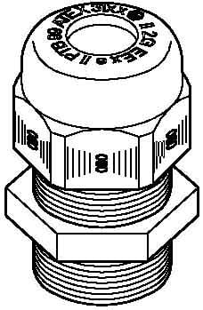 OBO BETTERMANN - OBO2050323 VTEC EX M20 SWPRESSACAVO, AREA EX