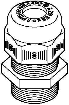 OBO BETTERMANN OBO2050331 VTEC EX M25 SW PRESSACAVO ZONA EX