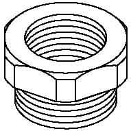 OBO BETTERMANN - OBO2030626 107 R M25-16 PA RIDUZIONE
