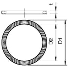 OBO BETTERMANN - OBO2030008 107 F M16 PE GUARNIZIONE FILETTATA